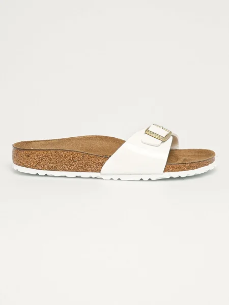 Birkenstock papuci Madrid femei alb