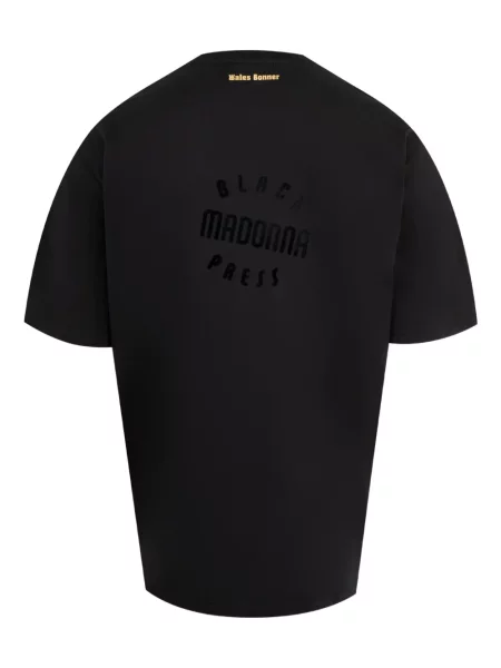 Tricou Wales Bonner cu imagine negru