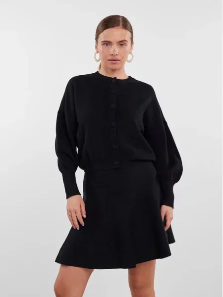 Pletena jopica YAS črna