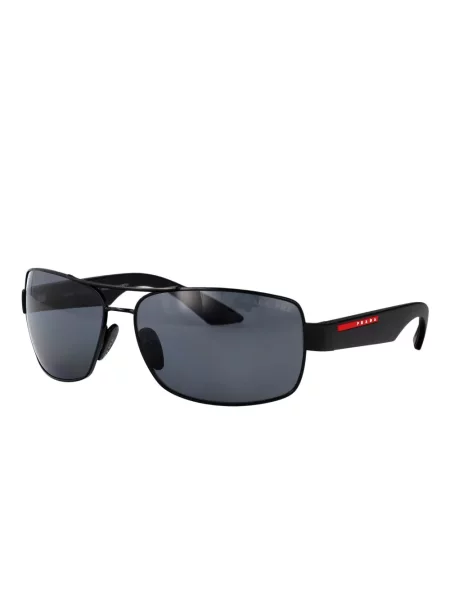 Ochelari de soare Prada Linea Rossa negru