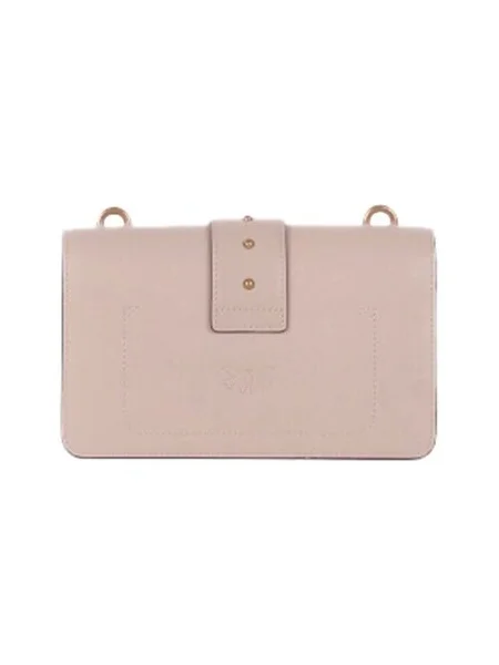 Geanta crossbody Pinko din piele bej