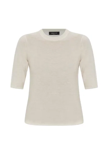 Scurt tricou Fabiana Filippi cu paiete