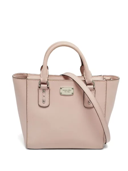 Geanta de piele Michael Kors din piele roz