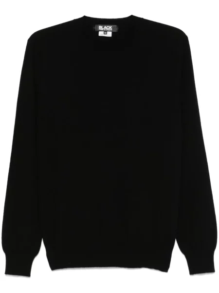 Pulover Black Comme Des Garçons de lână negru