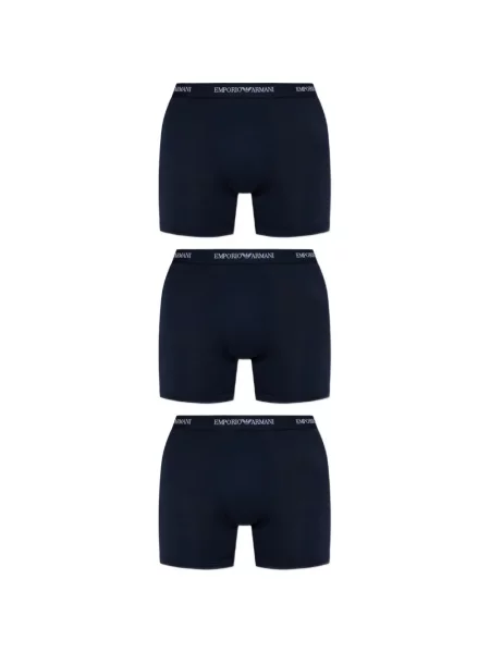 Bokserice Emporio Armani s autogramom plava