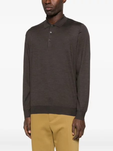 Polo Corneliani maro