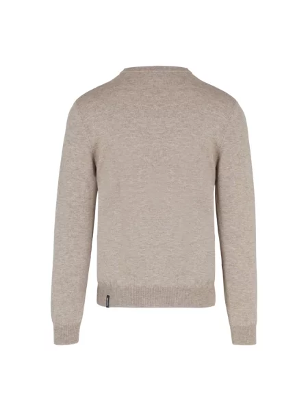 Sweter Bomboogie wełniany beżowy