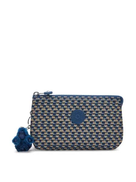 KIPLING Portofel Creativity L / albastru / albastru aqua bej