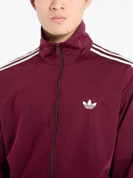 Krótka graficzny koszulka Adidas Campus z perforacją szara