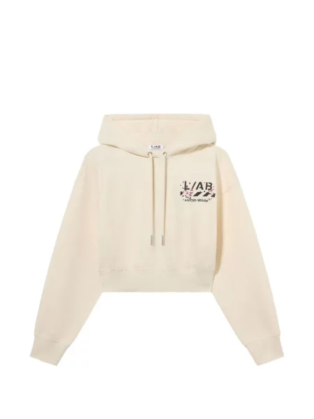 Bluza z kapturem L/ab C/o Off-white biała
