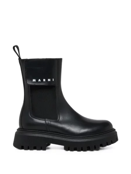 Buty do kostki dziecięce Marni czarne