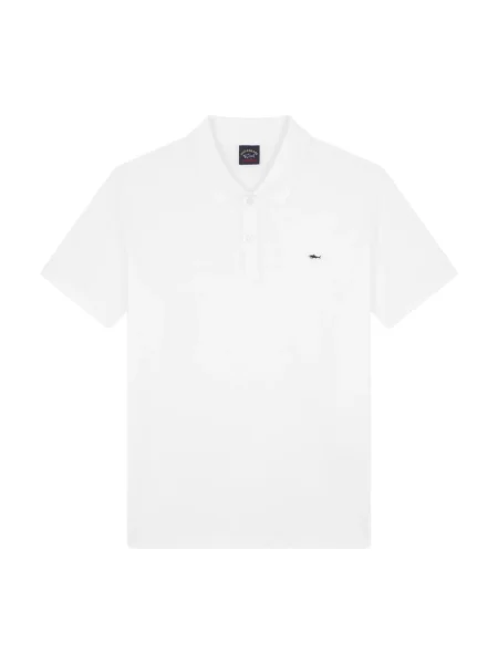 Koszulka polo Paul & Shark biała