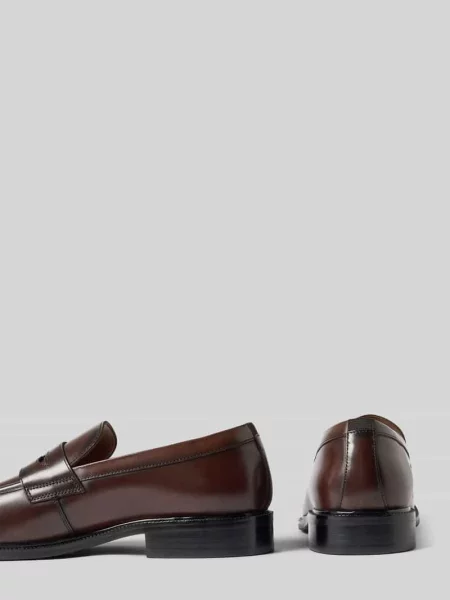 Loafersy ze skóry bydlęcej nappa z gumową podeszwą Steve Madden