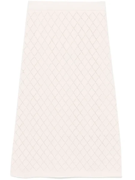 Fustă midi Zimmermann până la genunchi roz