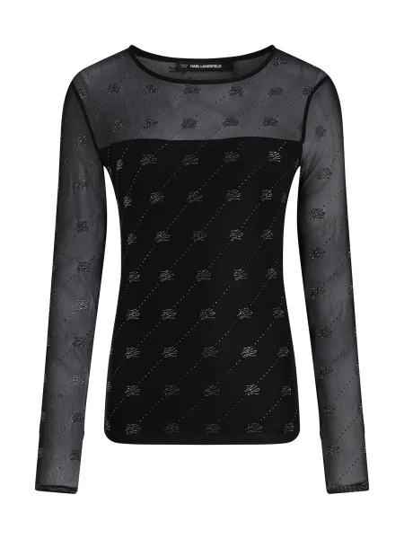 Karl Lagerfeld Tricou negru