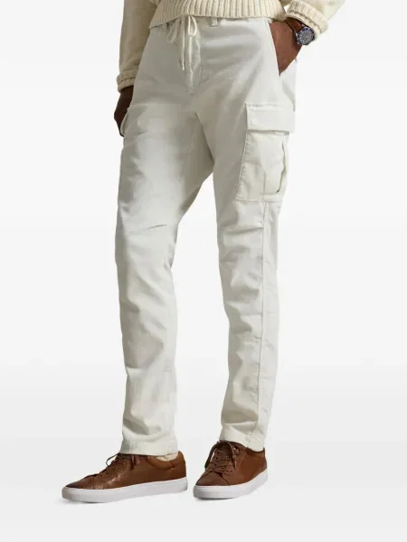Ριγέ δερμάτινος κάλτσες Polo Ralph Lauren με κορδόνι μαύρο