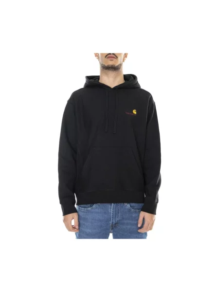 Bluza z kapturem Carhartt Wip z kapturem czarna