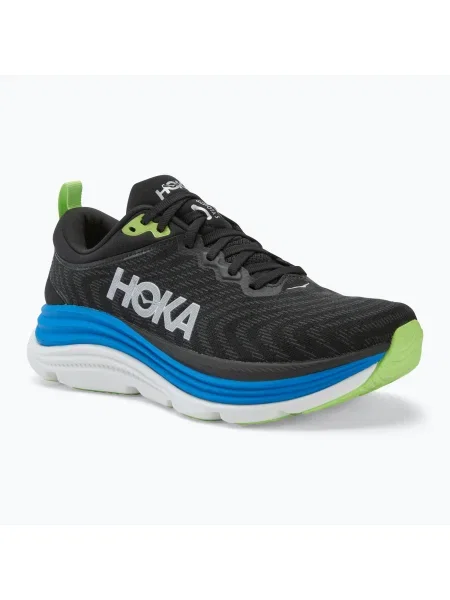 Мъжки обувки за бягане HOKA Gaviota 5 black/electric cobalt черно