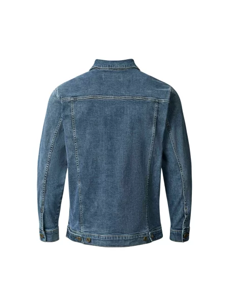 MCS Átmeneti dzseki MCConner Denim melír kék