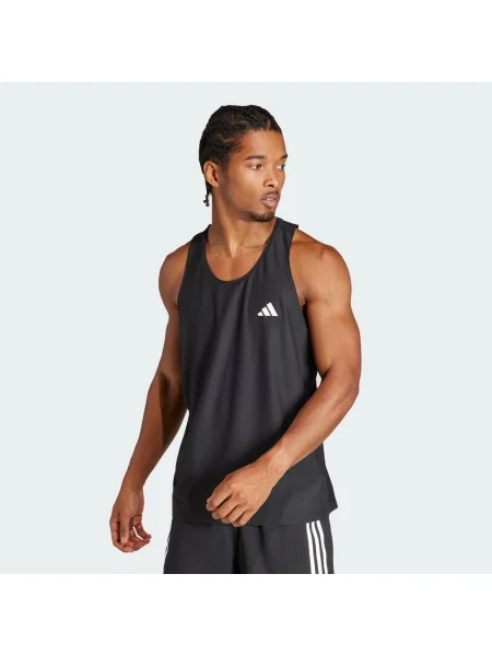 Тениска за бягане adidas Performance Own The Run черно