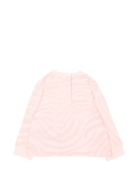 Bluza dziecięca Balmain różowa