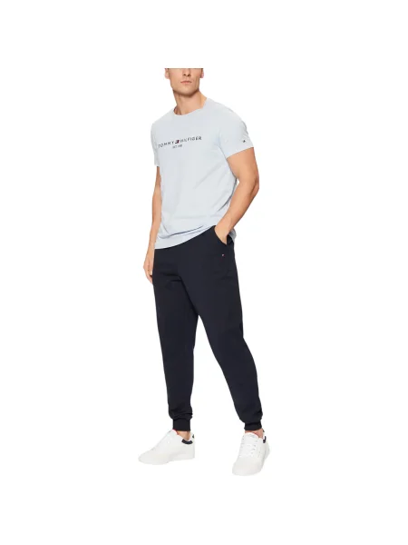 Tommy Hilfiger Melegítő alsó Terry Sötétkék kék