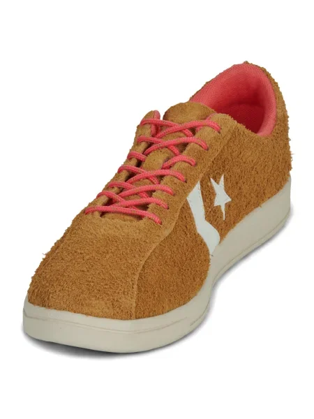 Semišové tenisky Converse hnedá