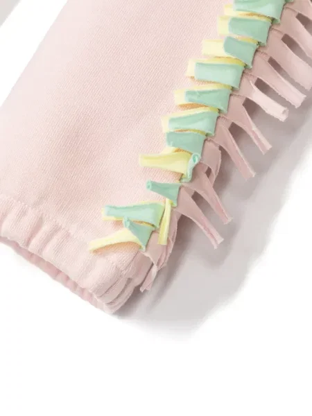 Spodnie dziecięce Stella Mccartney różowe