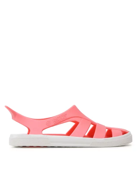BOATILUS junior sandály Bioty candy/white bílé