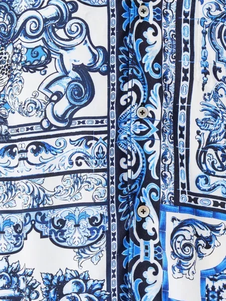 S límcem košile Camilla modrá