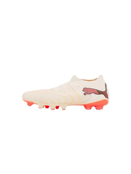 PUMA Ghete de fotbal FUTURE 9 MATCH șamoa / portocaliu somon / roșu negru