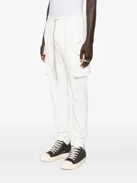 Pantaloni cargo Rick Owens Drkshdw alb