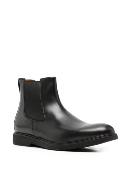 Botine Nero Giardini din piele negru