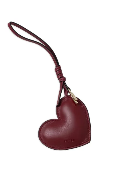 Висулка Furla със сърца червено
