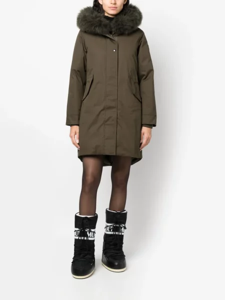 Parka Woolrich žalia