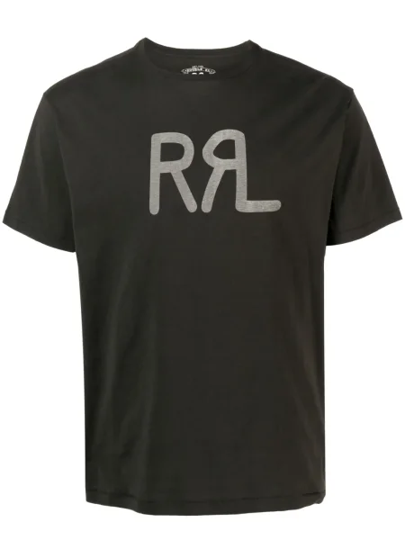 Tricou Ralph Lauren Rrl cu imagine negru