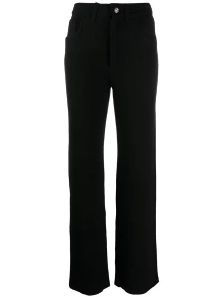 Pantaloni Barrie tricotate negru