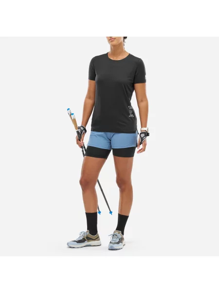 Koszulka do biegania Millet Intense Pro Light Ts Ss W active fit czarna