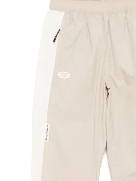 Pantaloni Aape By A Bathing Ape cu broderie