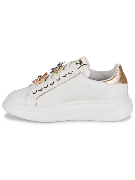 Pantofi Meline alb