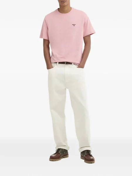 Tricou sport Barbour roz