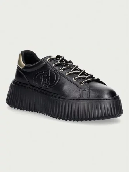 Liu Jo ELODIE 01 sneakers pentru femei din piele negru
