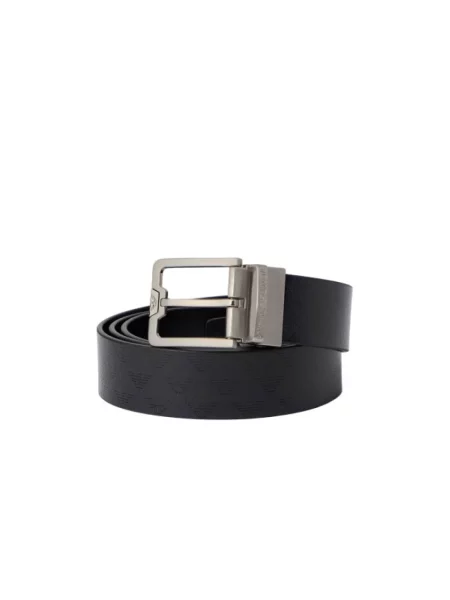 Pasek Emporio Armani czarny