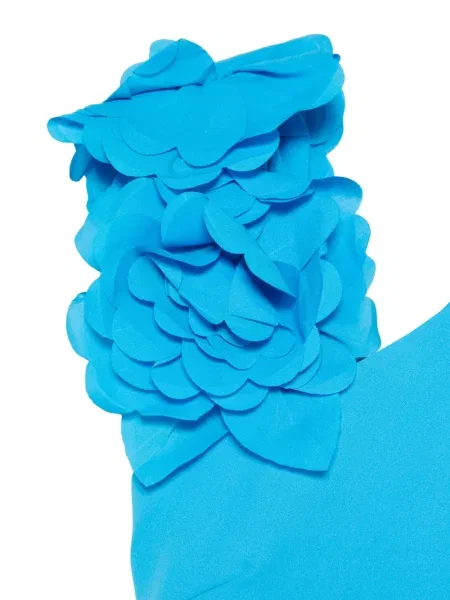 Kombinezon Rosa Clará w kwiatki z naszywkami niebieski