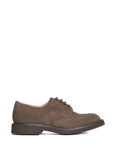 Brogues Tricker's din piele de căprioară maro