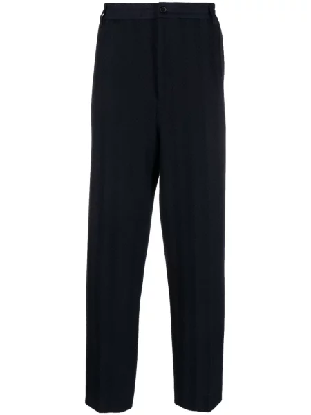 Pantaloni Missoni tricotate albastru