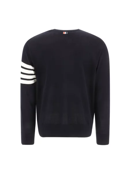 Sweter Thom Browne wełniany niebieski