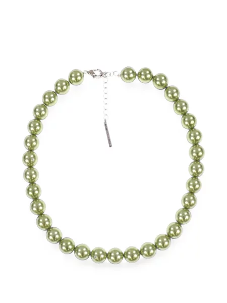 Colier Yellowswallow cu perle verde