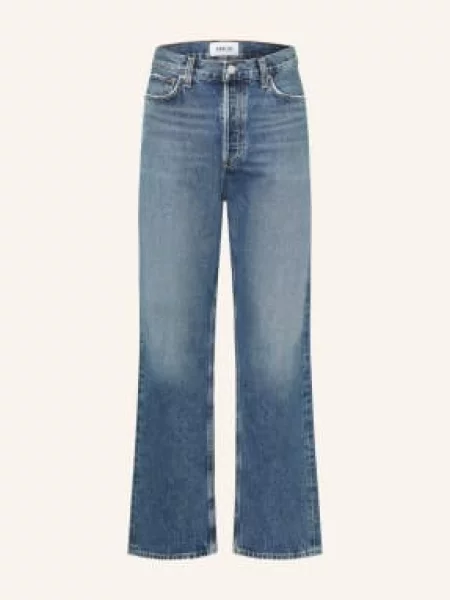 Agolde Jeansy Jean O Luźnym Kroju blau