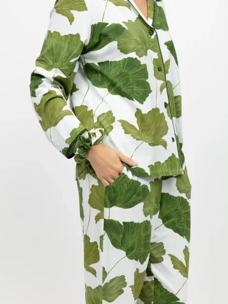 Піжама CYBERJAMMIES Olive бавовна/модал зелений